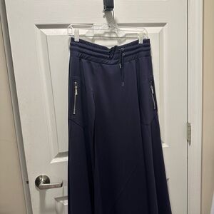 Fashion Nova Dark Blue Maxi Skirt